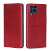 Чохол-книжка Cow Texture Magnetic Samsung Galaxy M53 5G - червоний