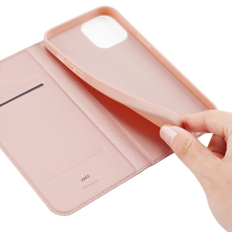 Чохол-книжка DUX DUCIS Skin Pro Series для iPhone 13 Pro Max - рожеве золото