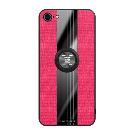 Протиударний чохол XINLI Stitching Cloth на iPhone SE 3/2 2022/2020/8/7 - рожевий
