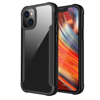 Противоударный чехол Iron Man Series на iPhone 14/13 - черный