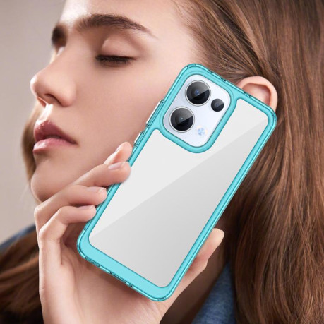 Протиударний чохол Colorful Acrylic Series для OPPO Reno13 Global - синій