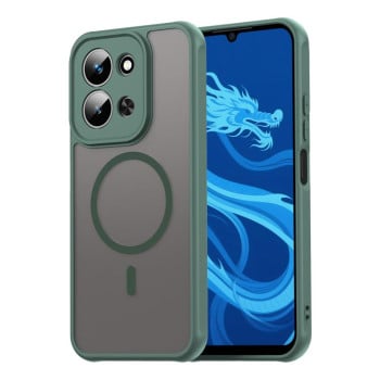 Чохол Fan Dun Series гібрид Frosted з Magsafe на Xiaomi Redmi 15C 5G / 4G EU 173mm - зелений