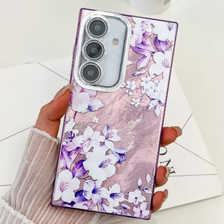 Протиударний чохол Flowers and Plants Series для Samsung Galaxy S25+ 5G - Azalea