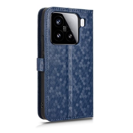 Чехол-книжка Honeycomb Dot для Xiaomi 15 Pro - синий