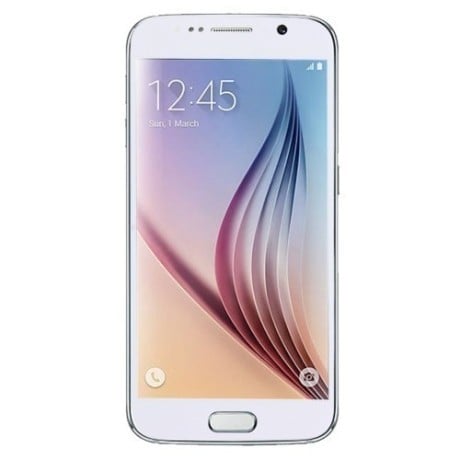 Защитное 3D Стекло на весь экран ENKAY 0.26mm 9H 3D Curved White для Samsung Galaxy  S6 / G920