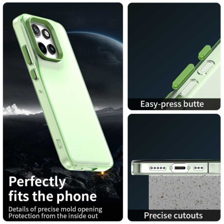 Протиударний чохол Candy Series для Motorola Edge 50 Neo 5G - зелений