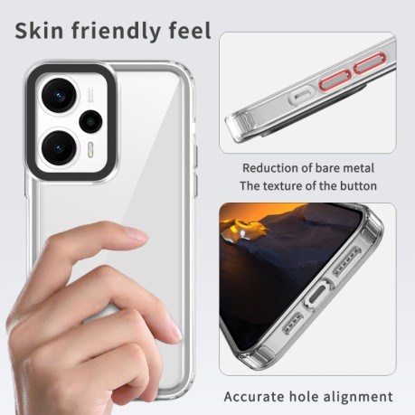Противоударный чехол Acrylic для   Xiaomi Redmi Note 12 Turbo/Poco F5 - прозрачный