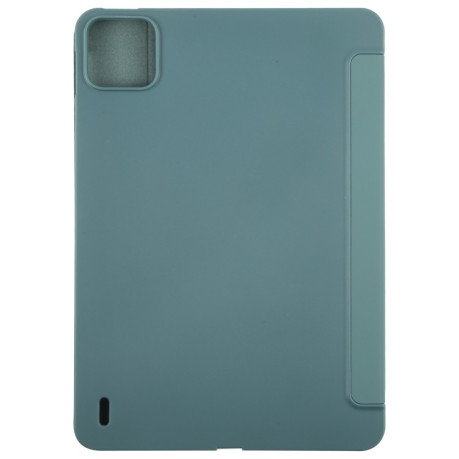 Чехол-книжка EsCase Demation для Xiaomi Pad 7 / 7 Pro - зеленый
