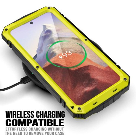 Противоударный чехол R-JUST Life Waterproof для  Samsung Galaxy S25 5G - желтый