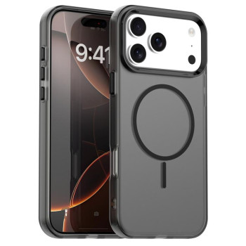 Чохол Candy Fine Circle Magsafe гібрид на iPhone 18 Pro Max — чорний