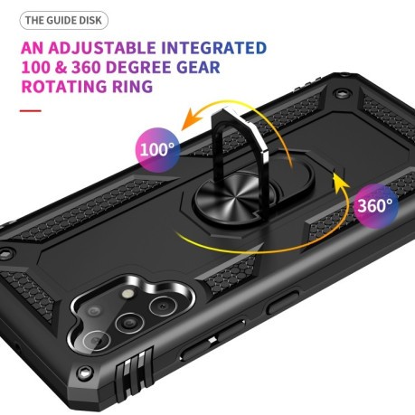 Протиударний чохол-підставка 360 Degree Rotating Holder Samsung Galaxy A32 4G - чорний