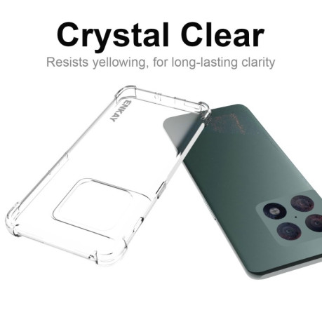 Противоударный чехол ENKAY Clear для OnePlus 10 Pro 5G - прозрачный