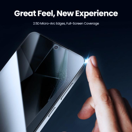 Захисне скло NILLKIN Guardian Full Coverage Privacy для Samsung Galaxy S25 5G - чорне