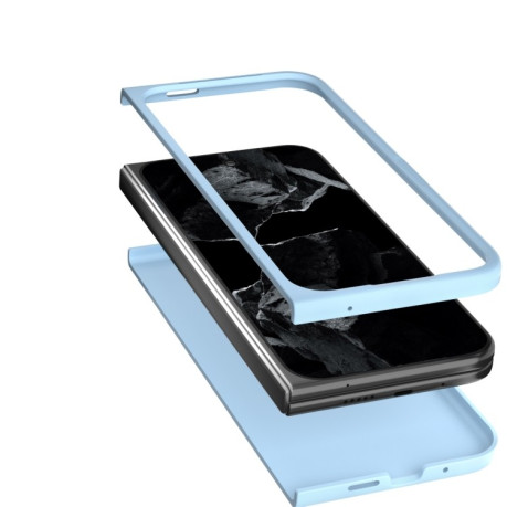 Протиударний чохол Skin Feel PC для Google Pixel 9 Pro Fold - блакитний