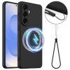 Силіконовий чохол Shockproof Silicone з Magsafe для Samsung Galaxy S26+ 5G — чорний