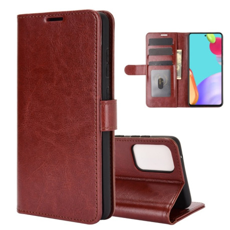 Чохол-книжка Texture Single Fold Samsung Galaxy A52/A52s - коричневий