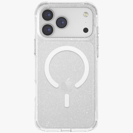Оригінальний чохол Uniq LifePro Xtreme Magclick Charging на iPhone 17 Pro Max - Clear-Glitter