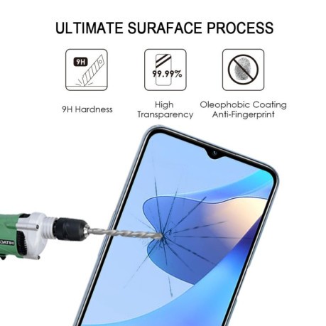 Защитное стекло Full Glue Full Cover для OPPO A16 / A16S