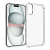 Противоударный чехол Thickening на iPhone 16 Plus - прозрачный
