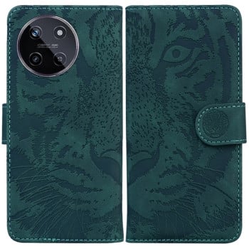 Чохол-книжка Tiger Embossing для Realme 11 4G Global - зелений