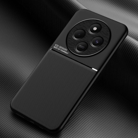 Протиударний чохол Tilt Strip Grain на Xiaomi Redmi 14C 4G/Poco C75/Redmi A4 5G - чорний