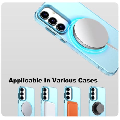 Чохол IMAK Candy Series з MagSafe на Samsung Galaxy S25 FE 5G - синій