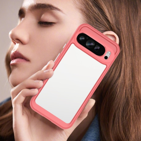 Протиударний чохол Colorful Acrylic Series для Google Pixel 9 Pro XL - червоний
