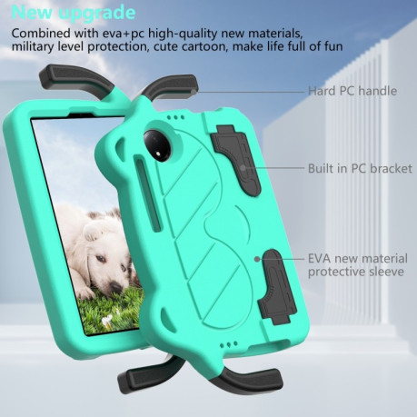 Протиударний чохол Ice Baby EVA Shockproof Hard для Xiaomi Redmi Pad 4G SE 8.7 2024 - Mint Green+Black
