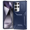 Противоударный чехол Sliding Camshield для Samsung Galaxy S25 Ultra 5G / S25 Ultra 5G - синий
