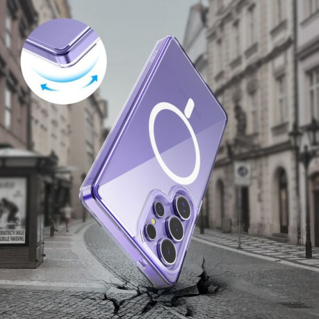 Чохол Tech-Protect FlexAir Hybrid MagSafe для Samsung Galaxy S25 Ultra - Clear