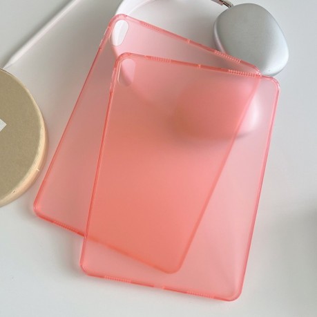 Пластиковый Чехол Skin-feeling Crystal Clear Acrylic для iPad Pro 11 2024 - розовый