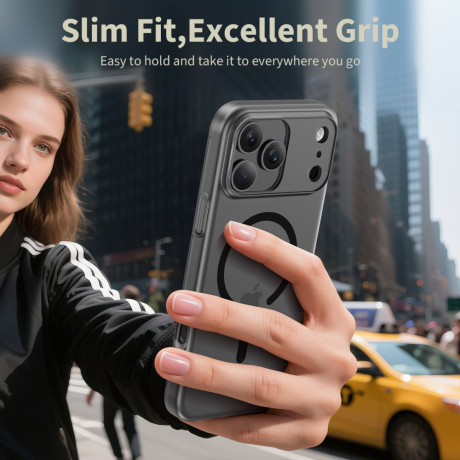 Чохол Tech-Protect MagSlim MagSafe на iPhone 17 - matte black