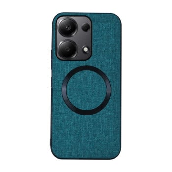 Противоударный чехол Double-sided Non-slip with Magsafe Magnetic для Xiaomi Redmi Note 14S/ 13 Pro 4G / POCO M6 Pro 4G - зеленый