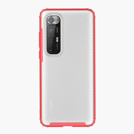 Ударозащитный чехол Four-corner на Xiaomi Mi 10S - красный