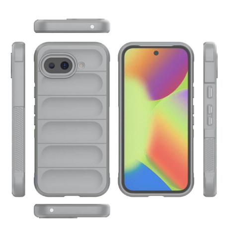 Силіконовий чохол Magic Flannel на Google Pixel 10a 5G — сірий