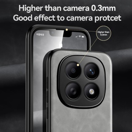 Протиударний чохол Skin Feel Magnetic для Poco 8 Pro/Redmi Note 15 Pro+ — світло-сірий