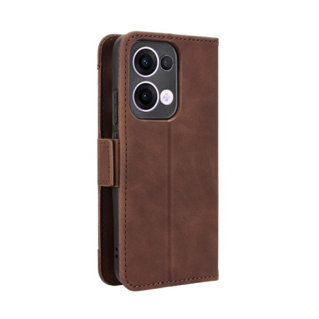 Чохол-книжка Skin Feel Calf на OPPO Reno13 5G Global - коричневий