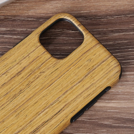 Чехол-накладка Wood Texture на iPhone 12/12 Pro - розовое дерево