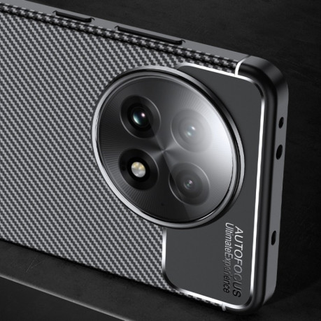 Ударозахисний чохол HMC Carbon Fiber Texture на OnePlus 13R/Ace 5/Ace 5 Pro/5 Pro - чорний