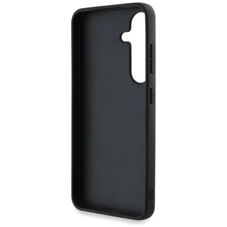 Оригінальний чохол Guess Grained Big 4G Logo Small Classic Logo для Samsung Galaxy S25 Plus - black