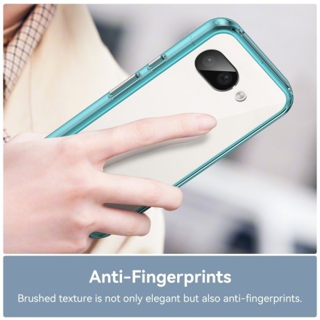 Протиударний чохол Colorful Acrylic Series для Google Pixel 9a - синій