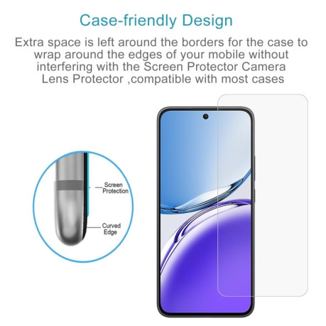 Защитное стекло 0.26mm 9H 2.5D на OPPO Reno12 F/12FS / A3 Energy / F27