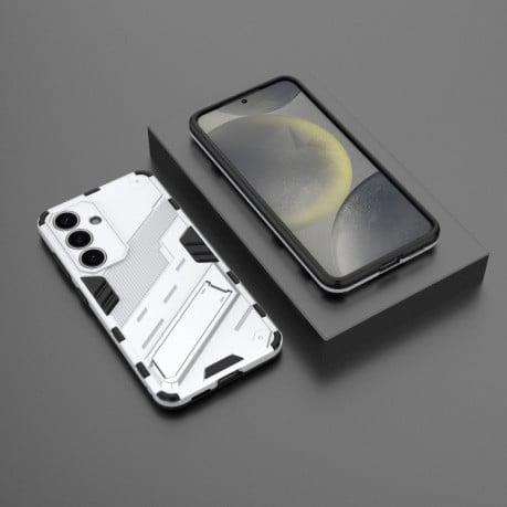 Протиударний чохол Punk Armor для Samsung Galaxy S25 5G - білий