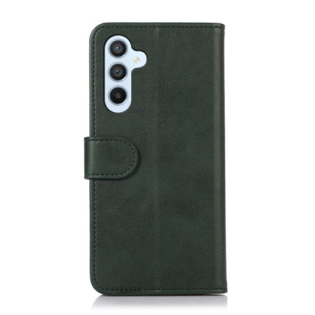 Чехол-книжка Cow Texture для Samsung Galaxy A55 5G - зеленый