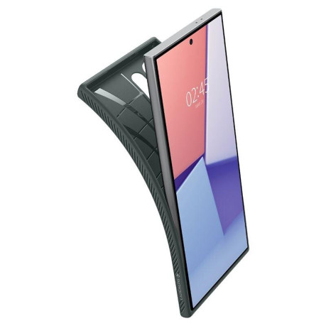 Оригинальный чехол Spigen Liquid Air для Samsung Galaxy S24 Ultra - Green