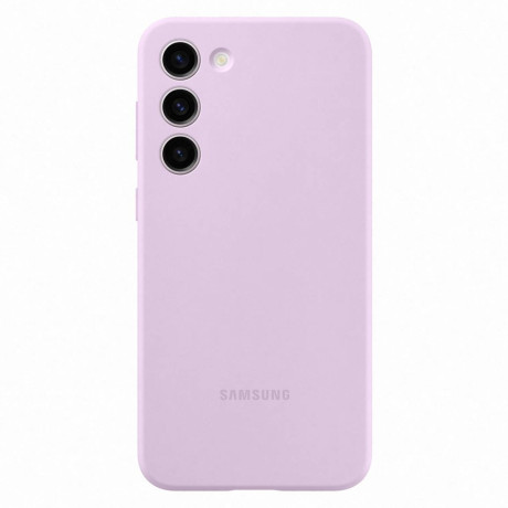 Оригінальний чохол Samsung Silicone Cover Rubber Samsung Galaxy S23 Plus - lilac (EF-PS916TVEGWW)