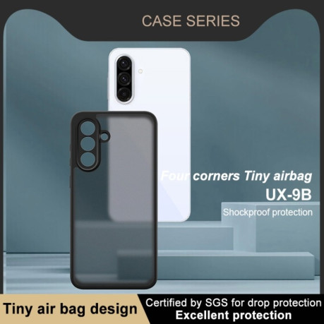 Ударозахисний чохол imak UX-9A Series Four-corner Airbag Shockproof для Samsung Galaxy A36 5G - чорний