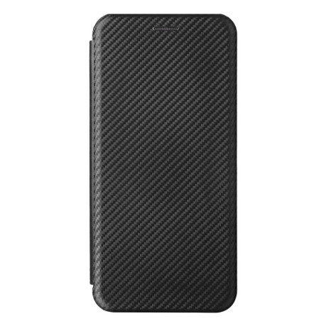 Чехол-книжка Carbon Fiber Texture на Xiaomi Redmi Note 11 4G Global / Note 11S- черный