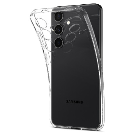 Оригинальный чехол Spigen Liquid Crystal  для Samsung Galaxy S24+Plus - Crystal Clear
