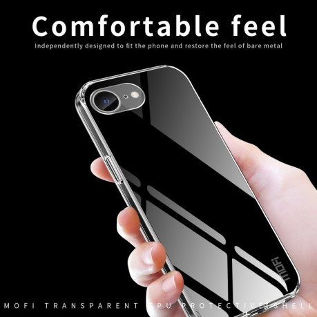 Ультратонкий чехол MOFI Ming Series для iPhone 16e - прозрачный